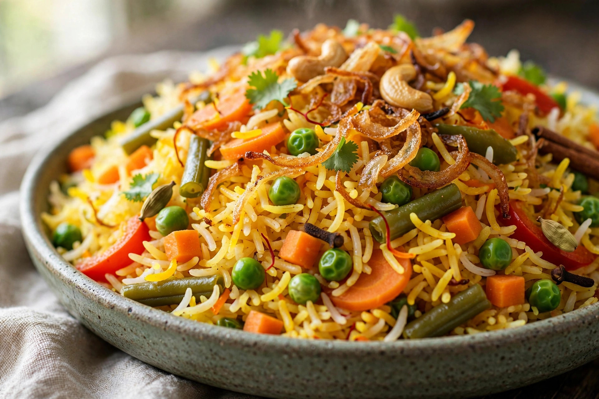 Biryani aux légumes