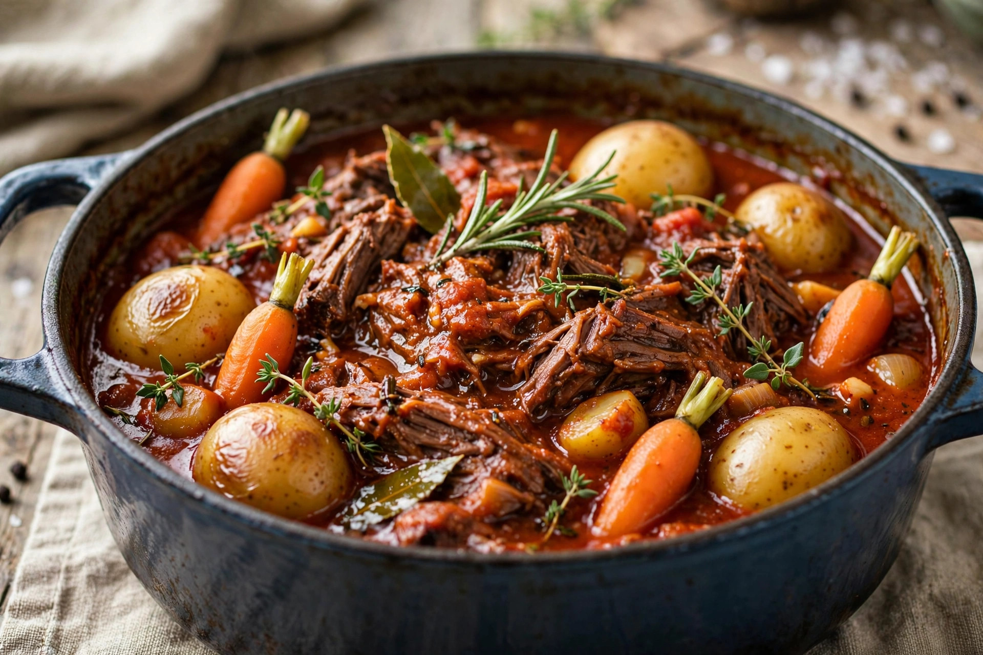 Boeuf braisé à l'italienne