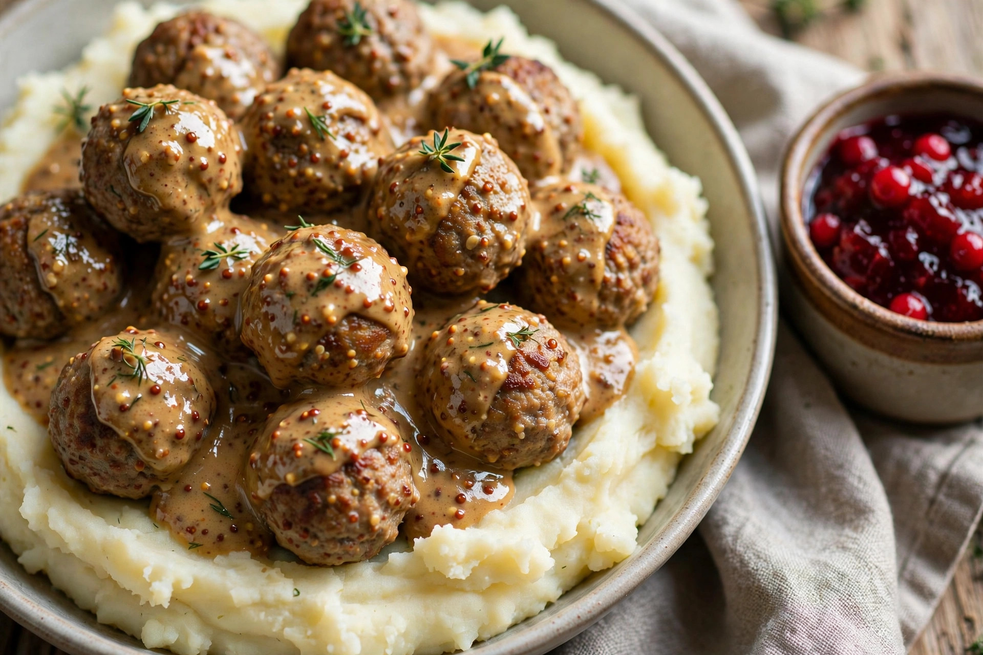 Boulettes de viande à la suédoise