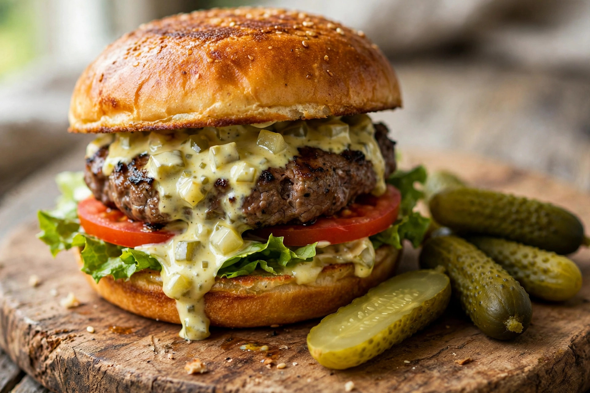 Burger classique au bœuf
