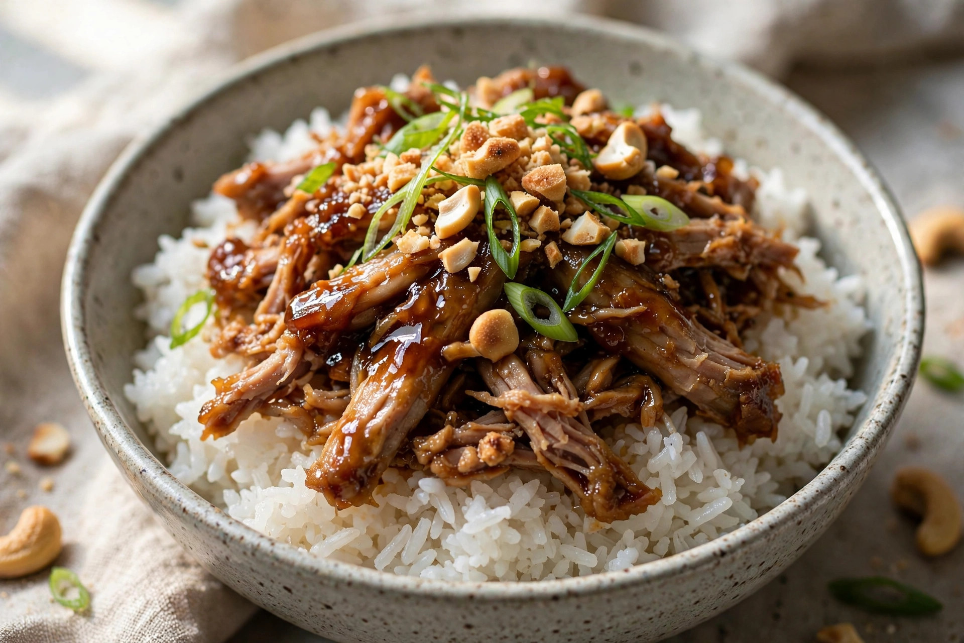 Porc sucré-salé à la mijoteuse