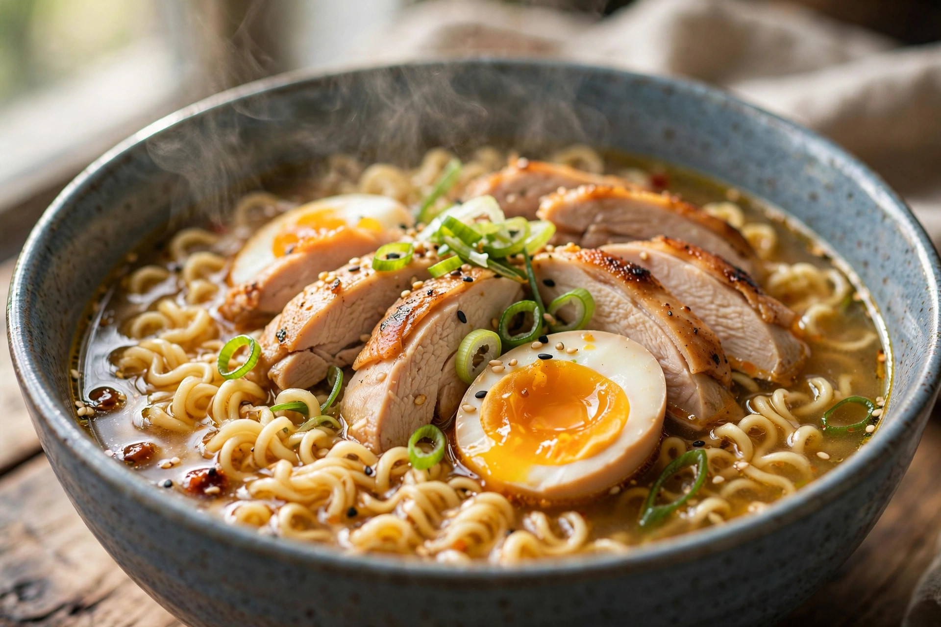Ramen express au poulet